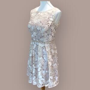 Plus Size Cocktail Dress 18 Retro Semi Formal 18W Party Elegant Beaded Special